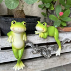 Frog Flower Pot Hanging Decoration Ornament