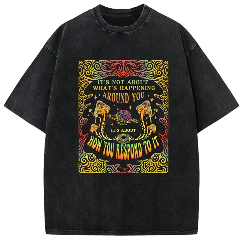 Psychedelic Journey Washed T-Shirt