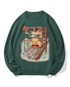 Taco Monster Cotton Sweatshirt