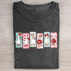 Unisex Just a Love Goose Valentine Day Washed Folded T-shirt