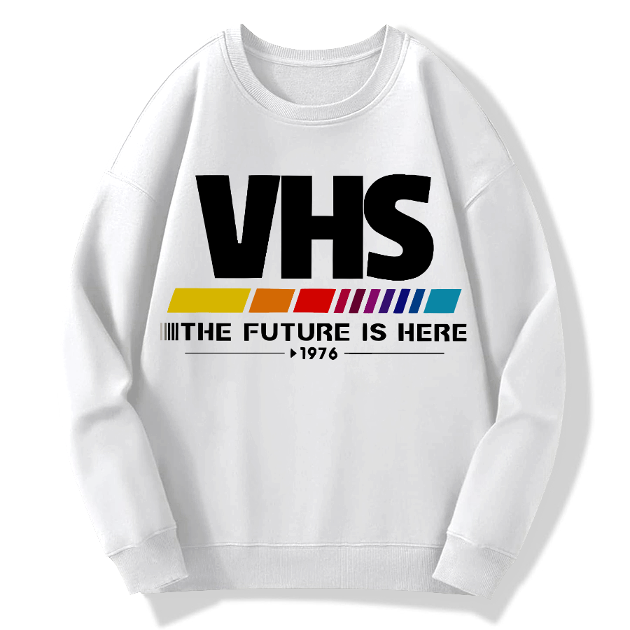 Video Homepage System Cotton Pullover Sweatshirt