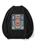 Ramen Temple Cotton Sweatshirt