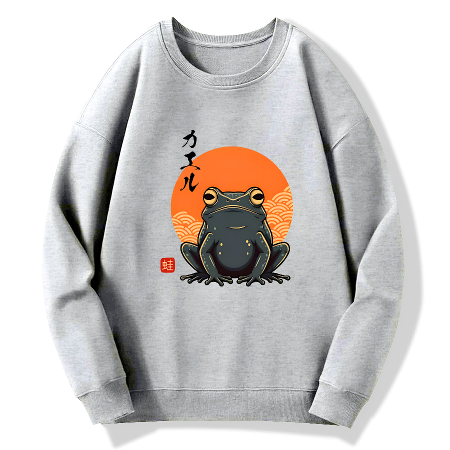 Peace and harmony Cotton Pullover Sweatshirt