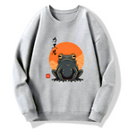 Peace and harmony Cotton Pullover Sweatshirt