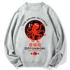 Dotonbiri Octopus Geek Cotton Sweatshirt