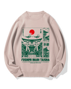 Osaka Fushimi-Inari Taisha Cotton Sweatshirt