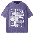 Tokyo Model Panels Vintage Washed T-shirt