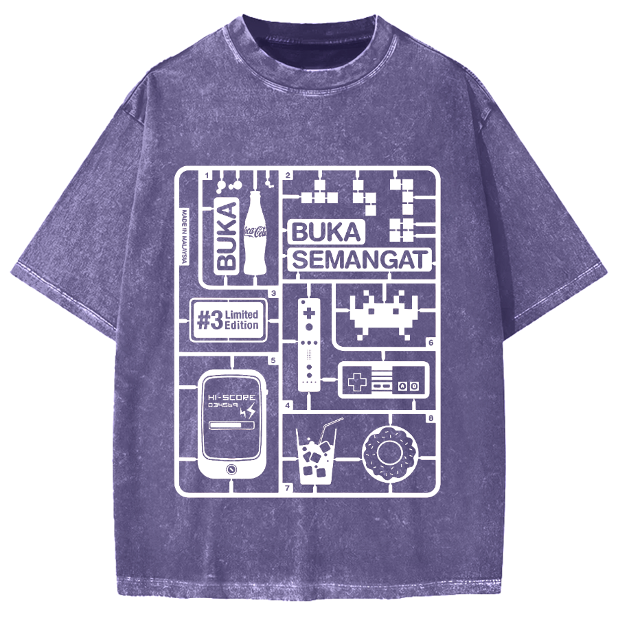 Tokyo Model Panels Vintage Washed T-shirt