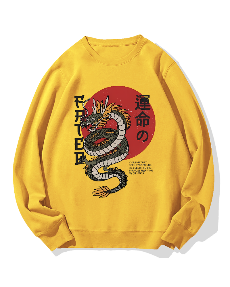 Fated Dragon Fated Dragon Cotton Sweatshirt