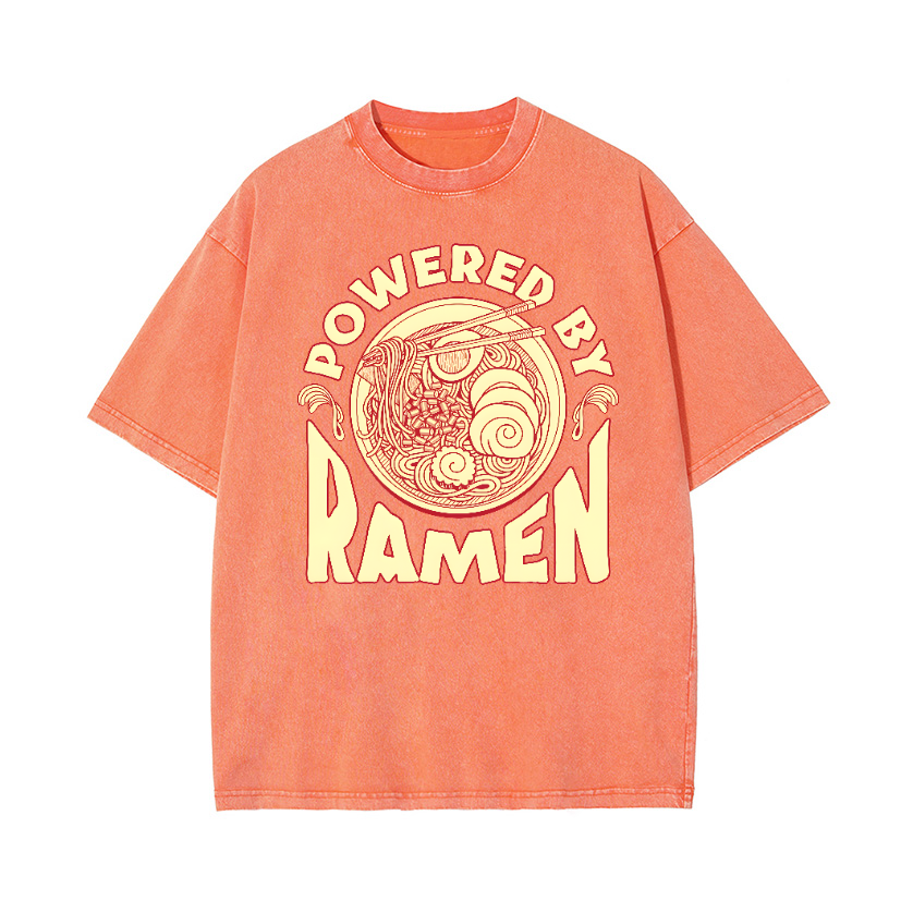 Ramen Vintage Wash Japanese Design T-Shirt