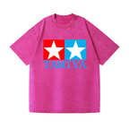 Tamiya Star Vintage Wash Japanese Design T-Shirt