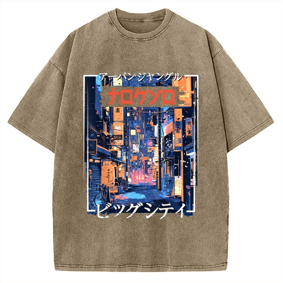 Big City Tokyo Vintage Washed T-shirt
