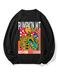 Pumpkin Art Cotton Sweatshirt