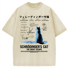 Schrodinger's cat escape plan Vintage Washed T-shirt
