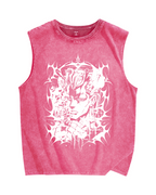 Japanese Anime JOJO Vintage Distressed Washed Tank Top