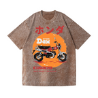 Honda CT125 Vintage Wash Japanese Design T-Shirt