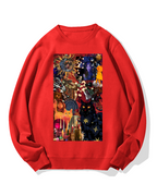 Mysterious Cat Cotton Sweatshirt