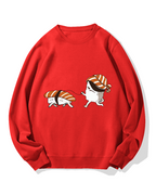Sushi walking sushi Cotton Sweatshirt