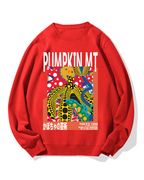 Pumpkin Art Cotton Sweatshirt