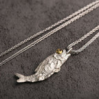 Sardine fish necklace