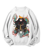 Japanese Samurai Cotton Sweatshirt