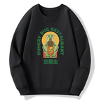 Fasting insect Japanese style Cotton Pullover Sweatshirt