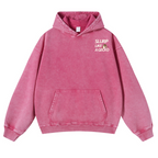 Gecko Vintage Washed Cotton Back Art Hoodie