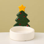 Christmas Ceramic Candle Holder