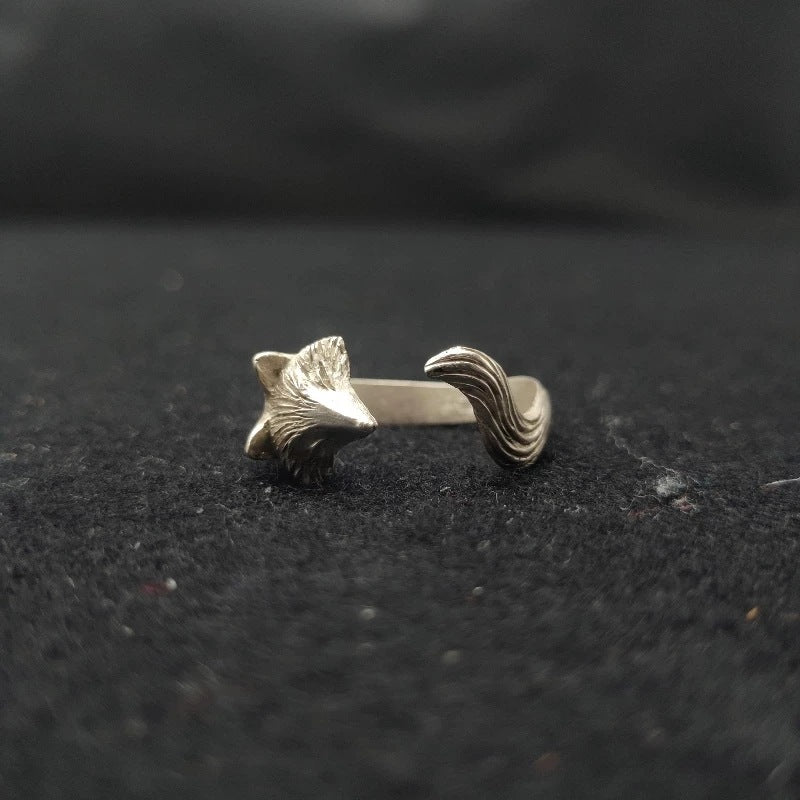 Silver Fox Open Ring