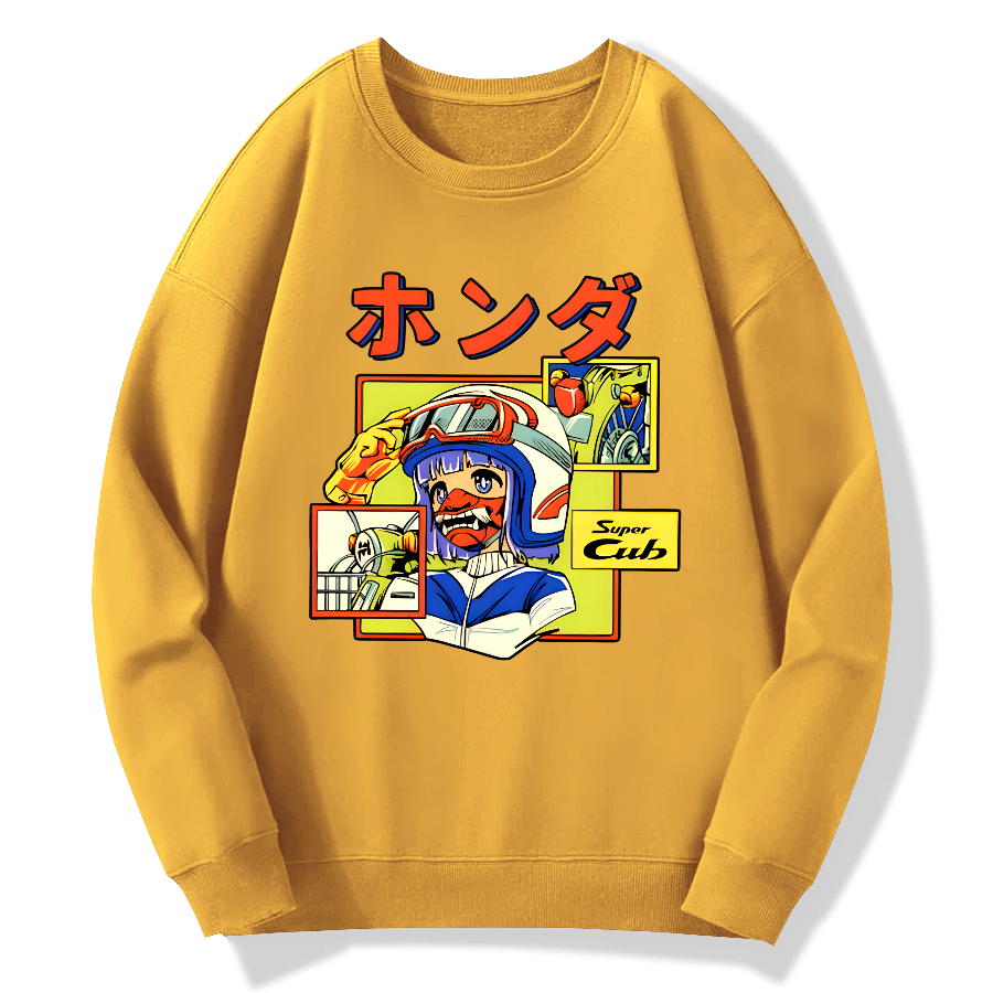 Super Baby Beast Cotton Pullover Sweatshirt