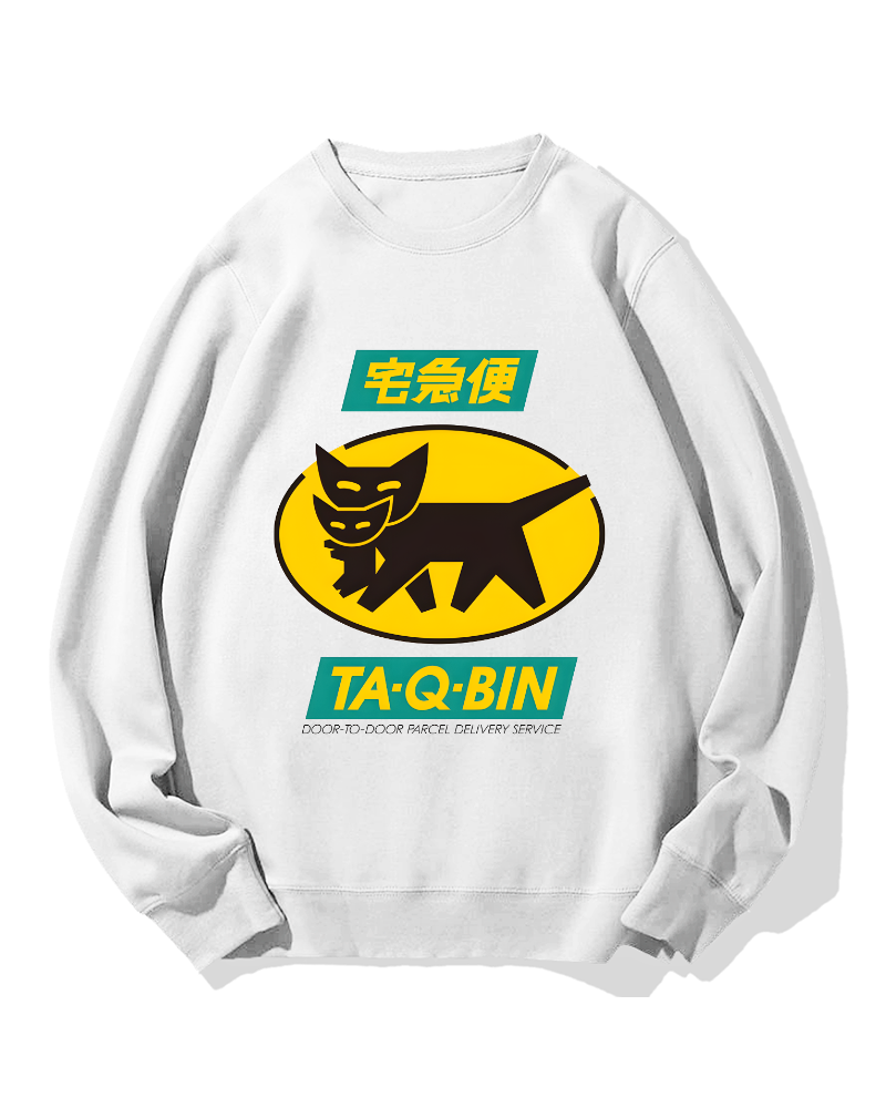 TA-Q-BIN Yamato Transport Cotton Sweatshirt