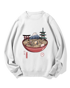 Fuji Mountain Ramen Cotton Sweatshirt