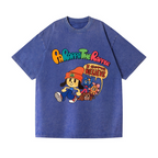 PaRappa the Rapper Vintage Wash Japanese Design T-Shirt