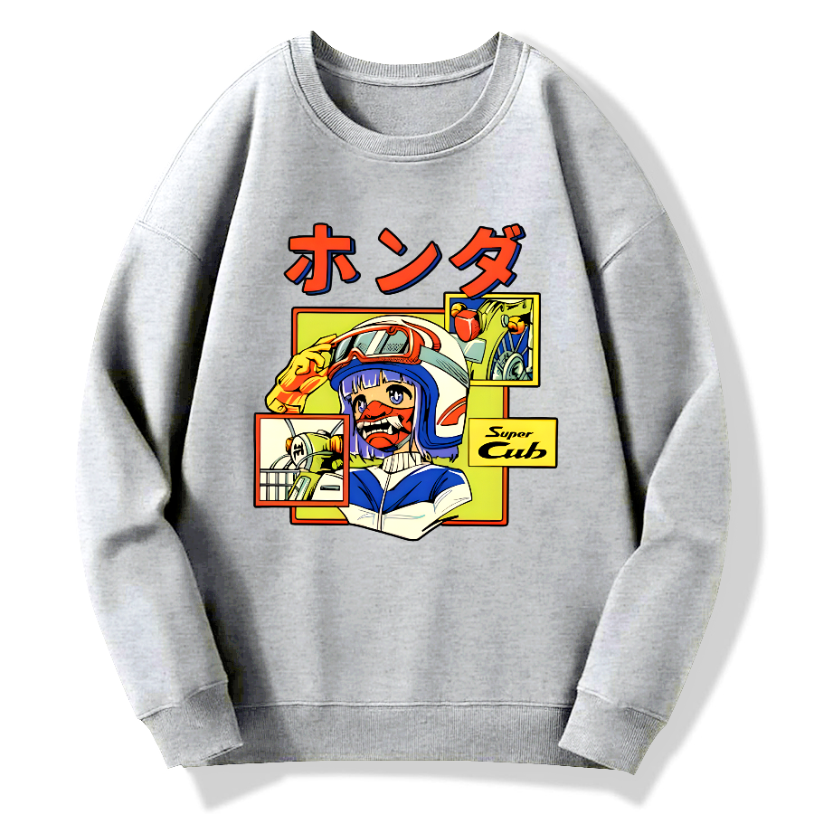 Super Baby Beast Cotton Pullover Sweatshirt