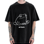 Arson Frog Vintage Washed T-shirt