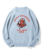 Dotonbori Octpus Cotton Sweatshirt