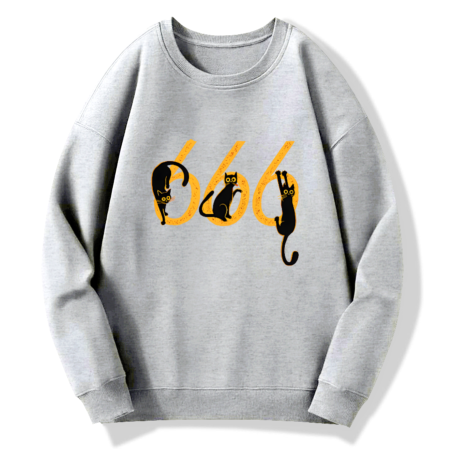 CAT 666 Cotton Pullover Sweatshirt