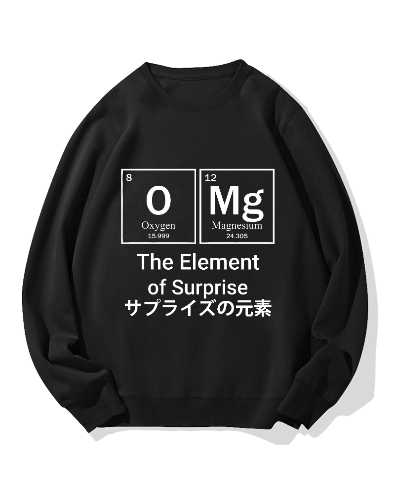 The Element of Surprise Cotton Sweatshirt
