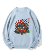 Yakuza Frog Cotton Sweatshirt