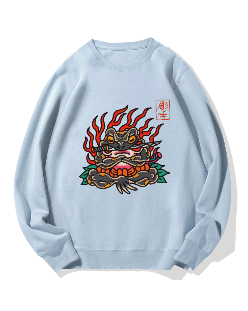 Yakuza Frog Cotton Sweatshirt