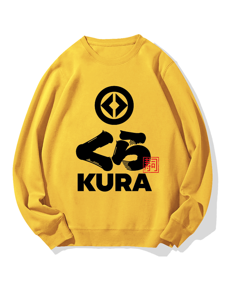 Kura Sushi Cotton Sweatshirt