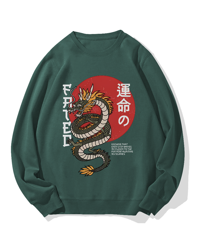 Fated Dragon Fated Dragon Cotton Sweatshirt