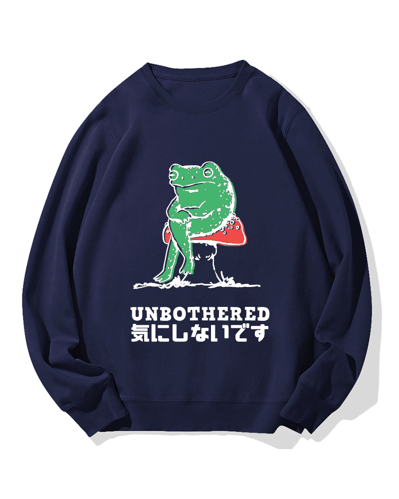 Unbothered Cotton Sweatshirt