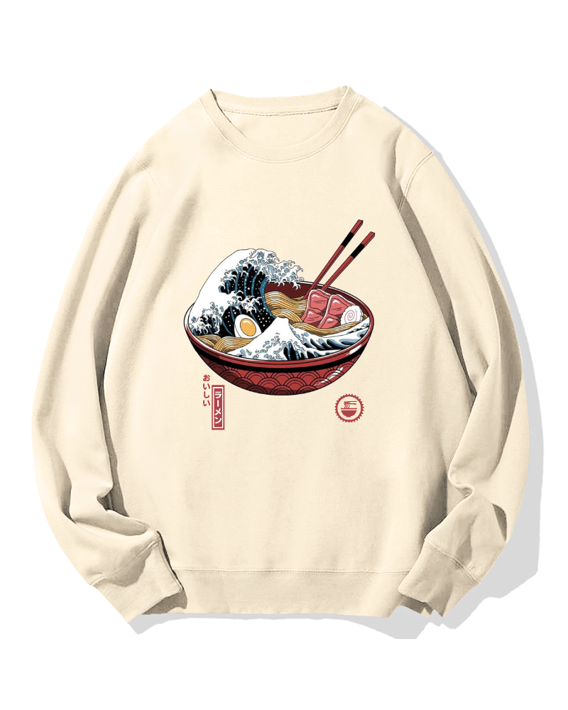 Great Ramen Cotton Sweatshirt