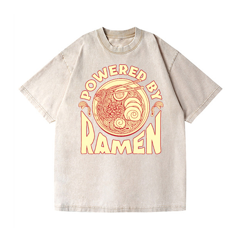 Ramen Vintage Wash Japanese Design T-Shirt