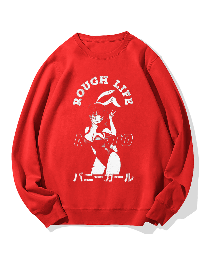 Japanese Bunny Girl Cotton Sweatshirt
