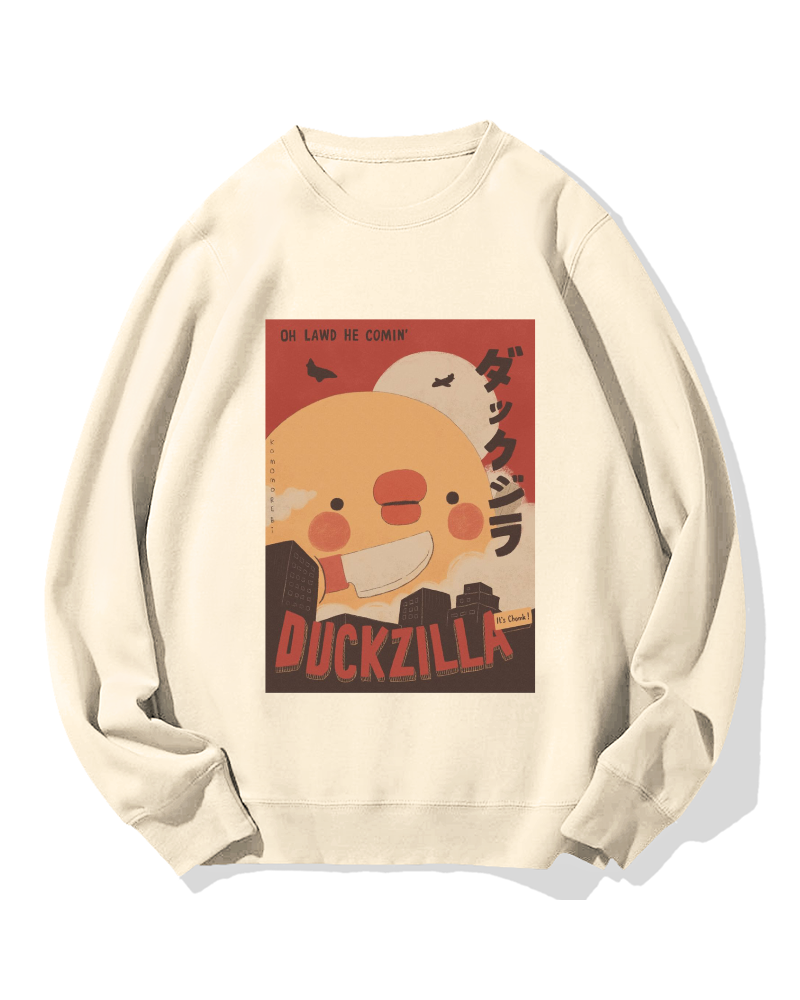 Duckzilla Cotton Sweatshirt