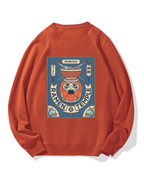 Ramen Temple Cotton Sweatshirt