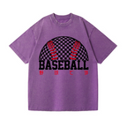 Baseball Vintage Wash Japanese Design T-Shirt