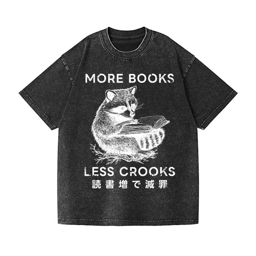 Racoons Vintage Wash Japanese Design T-Shirt